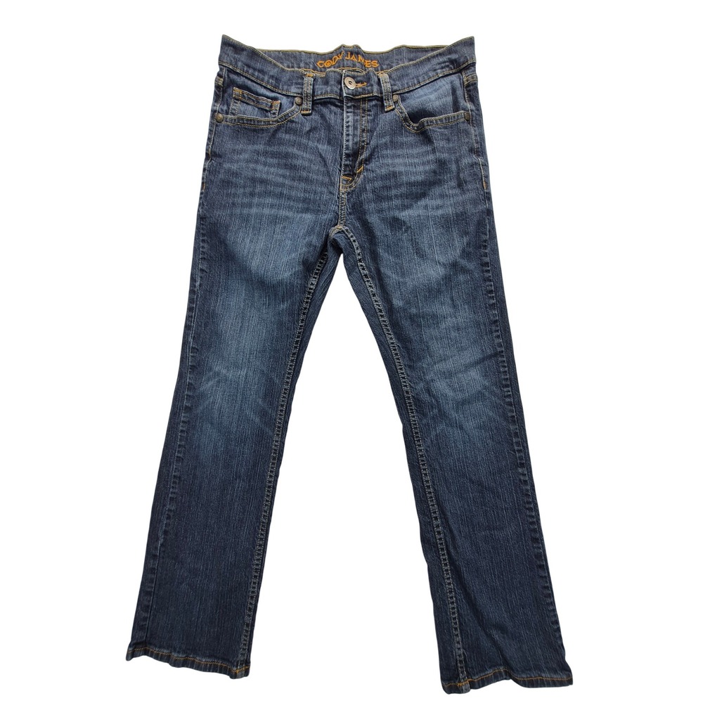 Cody James Jeans Mens 34x32 Blue Straight Leg Stretch Western Cowboy Denim